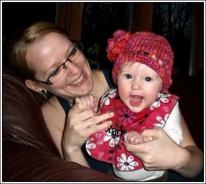 My daughter (who is an amazing mom) and youngest granddaughter. 